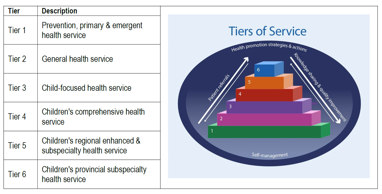 Tiers of Service