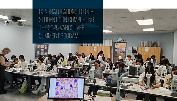 Students in class listening to a lecturer