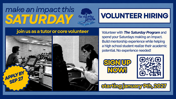 The Saturday Program: UBC Chapter